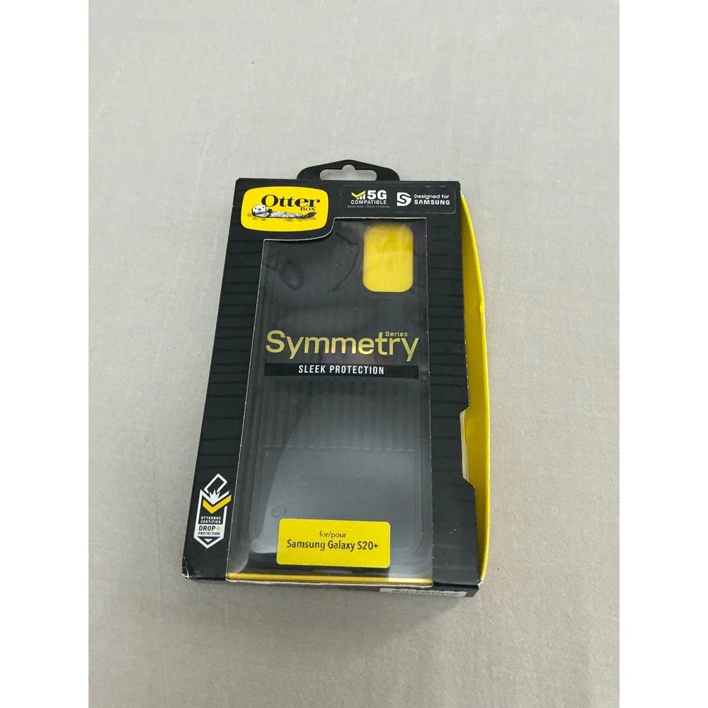 OtterBox‎ Symmetry Series Case for Samsung Galaxy S20+ 5G Black Sleek Protection